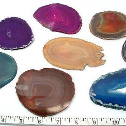 Dyed Brazilian Agate Slab