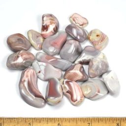 Light Botswana Agate Polished Stone