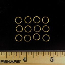 1FN10 Large Gold Color Jump Rings