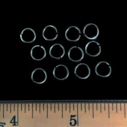 1FN11 Large Silver Color Jump Rings