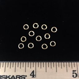 1FN7 Small Gold Color Jump Rings