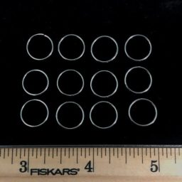 2FN15 Silver Color X-Large Jump Rings