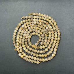 Rutilated Quartz Beads