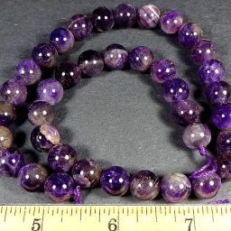 Amethyst Round Beads