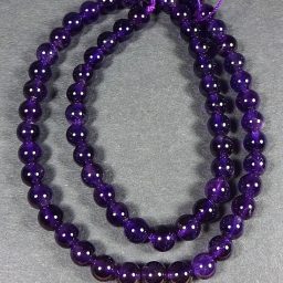 Amethyst Round Beads