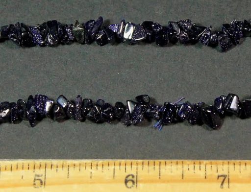 Blue Goldstone Necklace