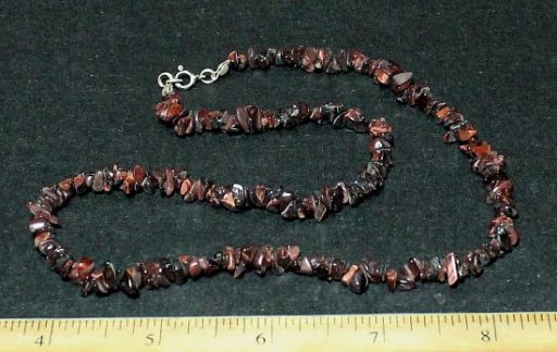 Red Tiger Eye Necklace