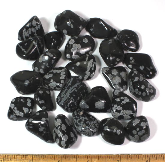 K123 Snowflake Obsidian The Rock Shed