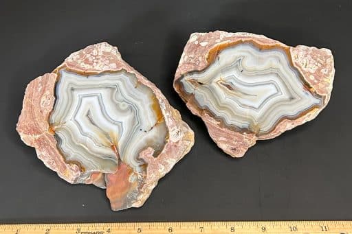 AG311 Turkish Banded Agate in Rhyolite