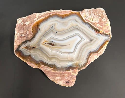 AG311 Turkish Banded Agate in Rhyolite