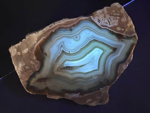 AG311 Turkish Banded Agate in Rhyolite