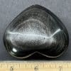 H601 Silver-sheen Obsidian Heart - Image 4