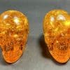 CL300 Reconstituted Amber Skulls - Set of 2. - Image 5