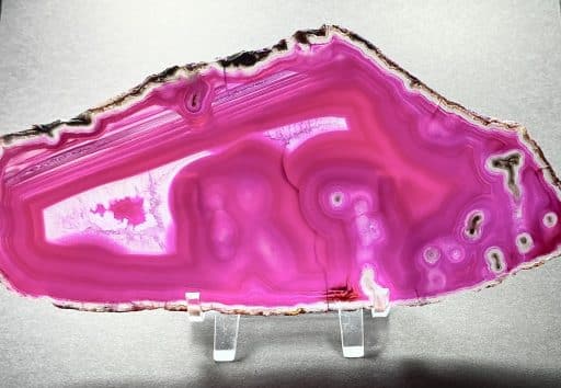 Pink Brazilian Agate Slab