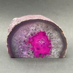 Pink Brazilian Agate End