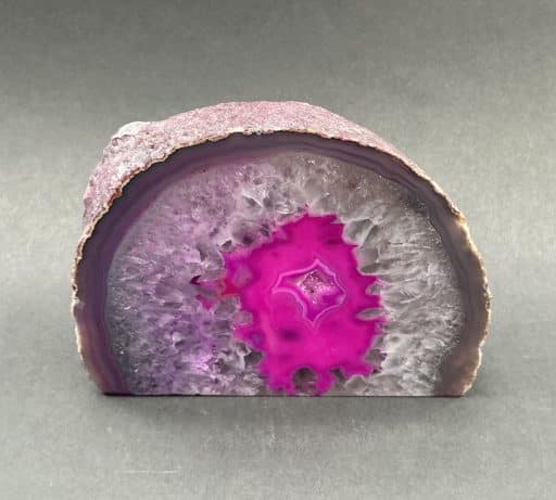 Pink Brazilian Agate End