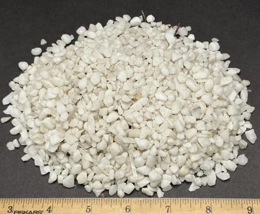 Crushed and Polished White Quartz - Extra Small