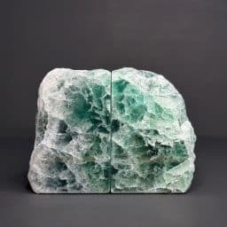 Fluorite Bookends