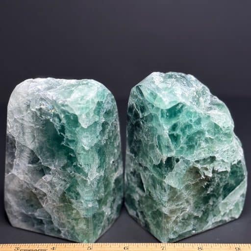 Fluorite Bookends