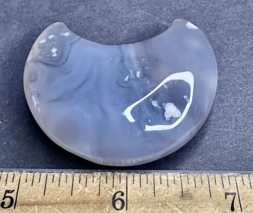 CV300 Flower Agate Half Moon - Image 2