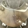 Flower Agate Half Moon