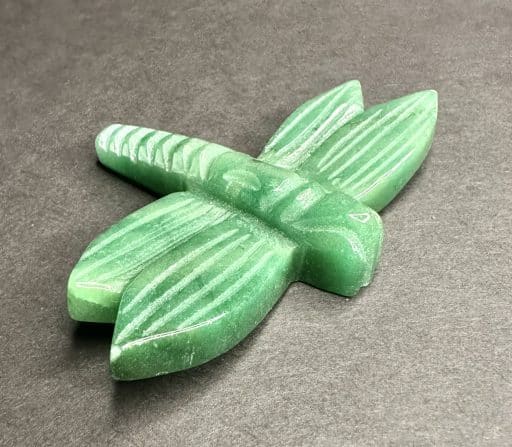 Green Aventurine Dragonfly