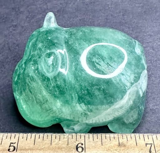 CV304 Fluorite Fat Hippo - Image 2