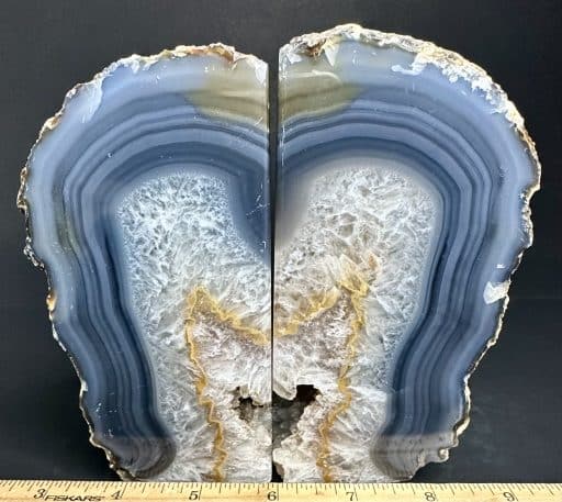 BK405 Brazilian Agate Bookends - Image 6