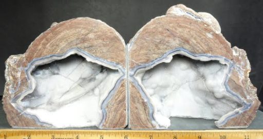 Dugway Geode Bookends