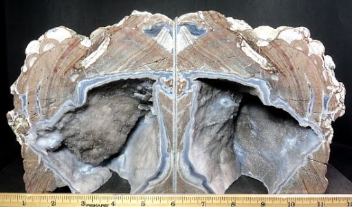 Dugway Geode bookends