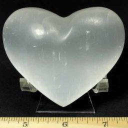 Selenite Heart