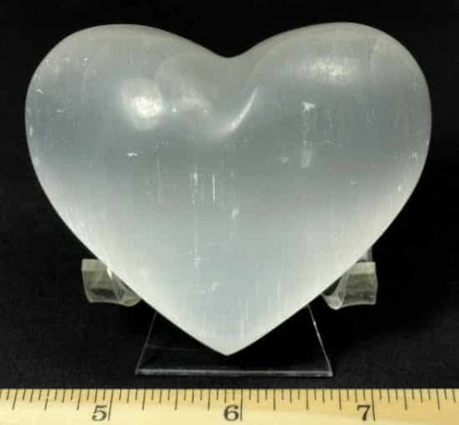 Selenite Heart