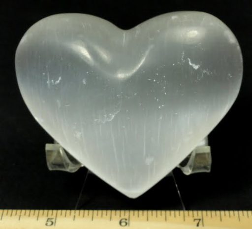 Selenite Heart