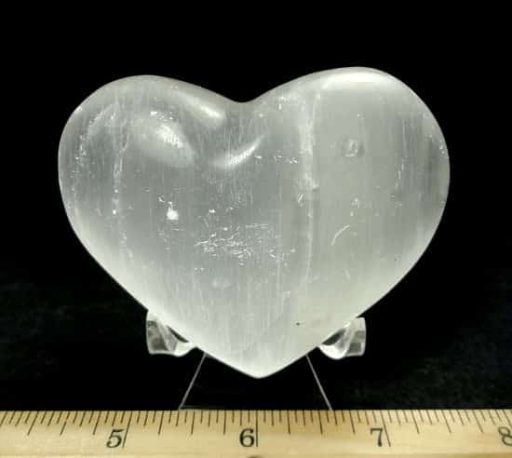 Selenite Heart