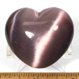 Purple Fiber Optic Heart