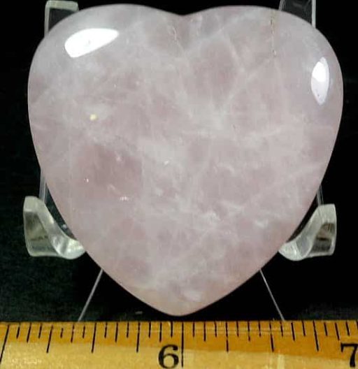 Rose Quartz Heart