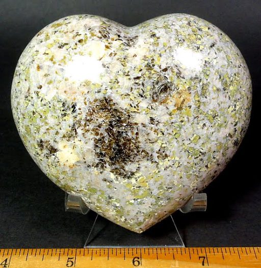 Multi-colored Granite Heart