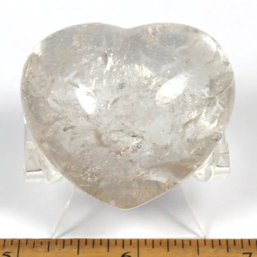 Clear Quartz Heart