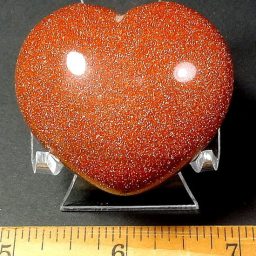 Goldstone Heart