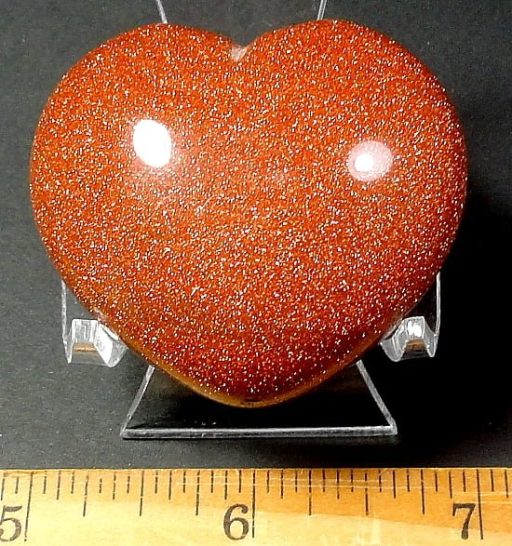 Goldstone Heart