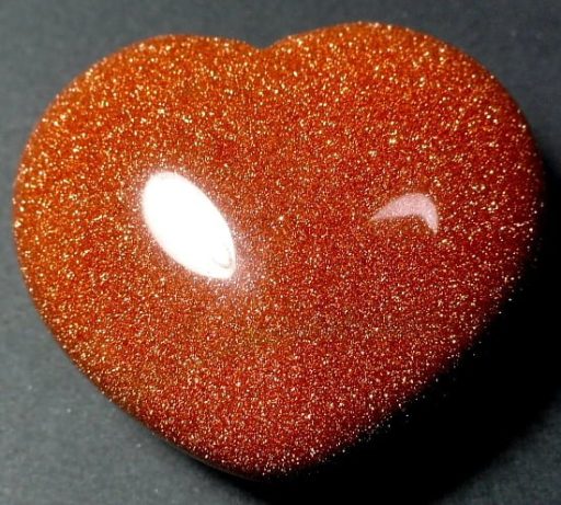 Goldstone Heart