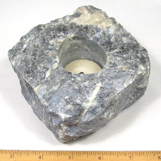 Sodalite Tea Light Candle Holder