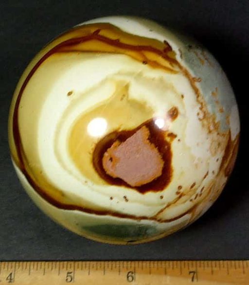 Poly-Chrome Jasper sphere