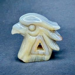 Brazil Agate Eagle Head