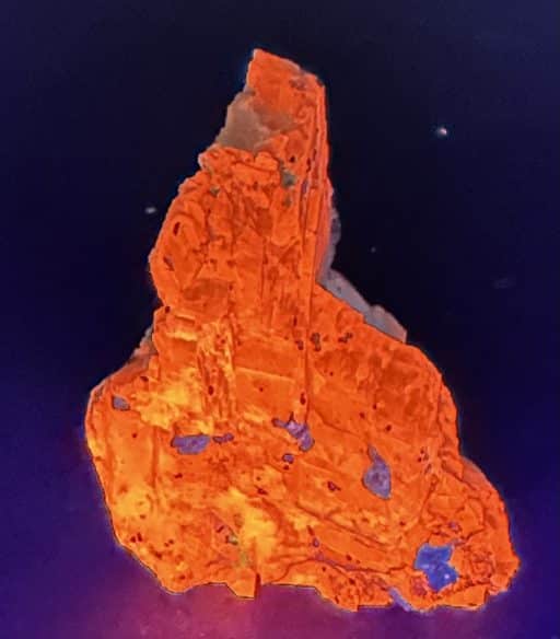 M814 Franklinite - Willemite -Calcite - Image 4