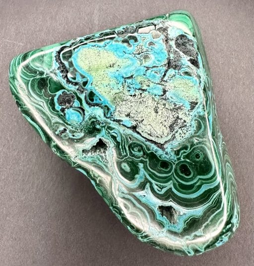 PR112 Malachite Chrysocolla Free Form - Image 3