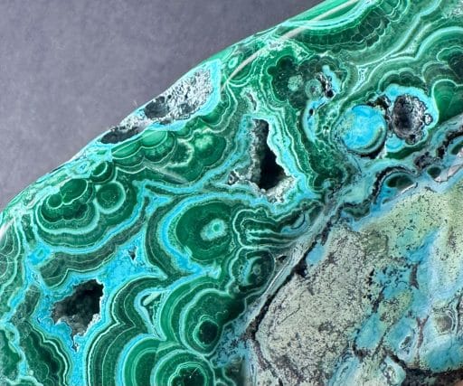 PR112 Malachite Chrysocolla Free Form - Image 6