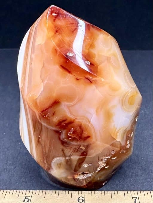 Carnelian Agate Flame