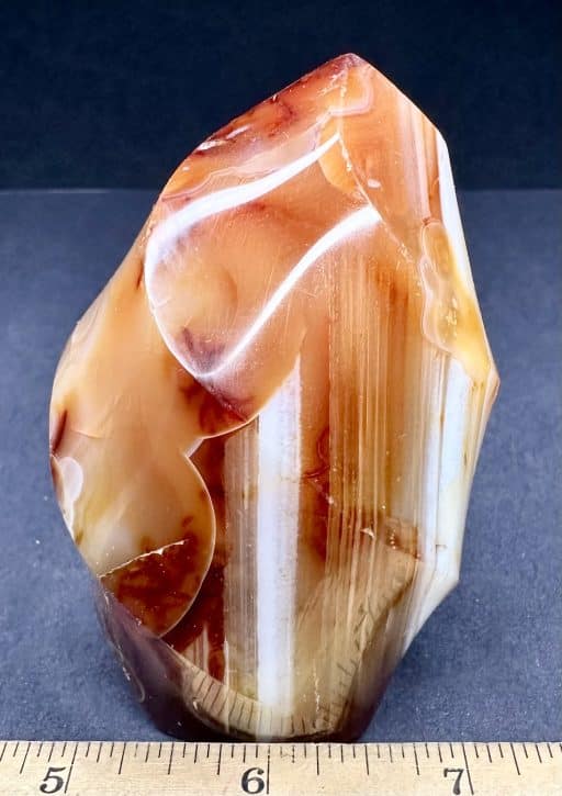 PR402 Carnelian Agate Flame - Image 3