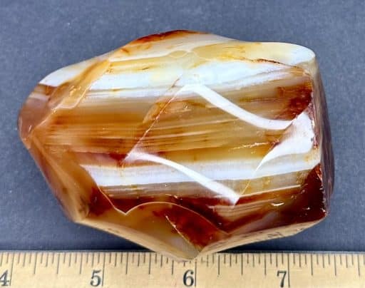 PR402 Carnelian Agate Flame - Image 2